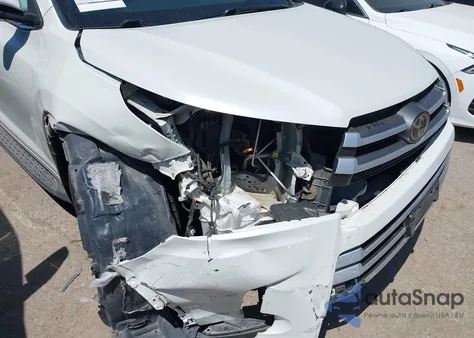 2017 Toyota Highlander Xle z USA, uszkodzony, nr VIN 5TDKZRFH8HS511061